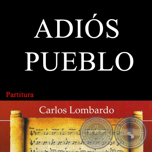 ADIS PUEBLO (Partitura) - GREGORIO CABRERA