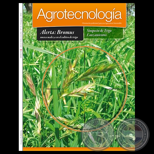 AGROTECNOLOGA Revista - AO 2 - NMERO 14 - AO 2012 - PARAGUAY