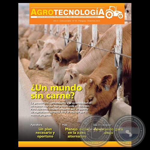 AGROTECNOLOGA Revista - AO 4 - NMERO 45 - DICIEMBRE 2014 - PARAGUAY