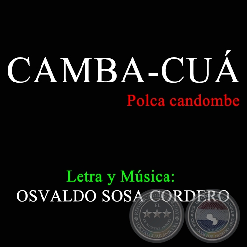 CAMBA-CU - Polca candombe de OSVALDO SOSA CORDERO