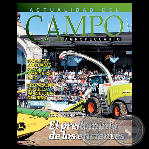 CAMPO AGROPECUARIO - AO 13 - NMERO 146 - AGOSTO 2013 - REVISTA DIGITAL