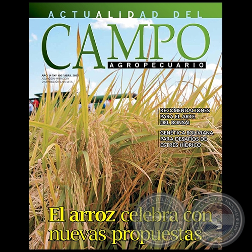 CAMPO AGROPECUARIO - AO 14 - NMERO 166 - ABRIL 2015 - REVISTA DIGITAL