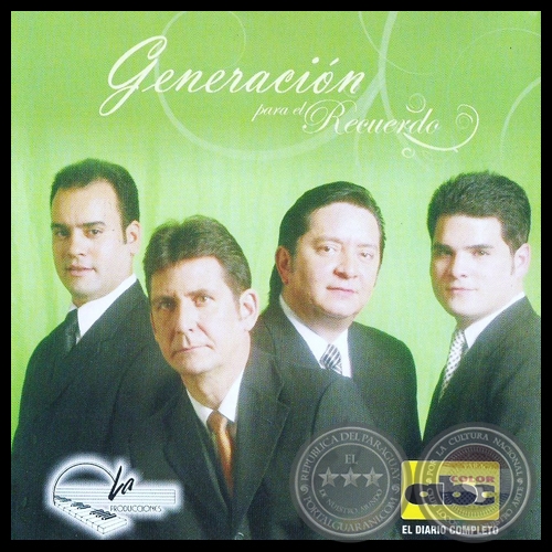 PARA EL RECUERDO - GRUPO GENERACIN - Ao 2009