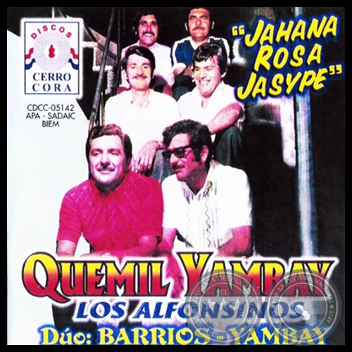 JAHANA ROSA JASYPE - QUEMIL YAMBAY Y LOS ALFONSINOS - Ao 1977