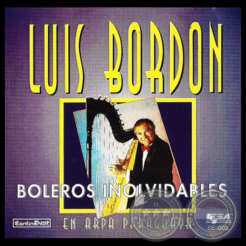 BOLEROS INOLVIDABLES - LUIS BORDN - Ao 1988