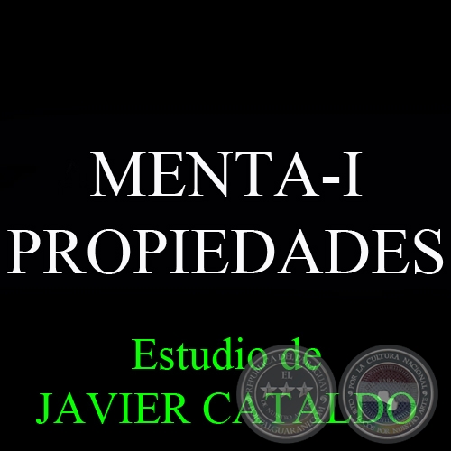 MENTA-I - PROPIEDADES - Estudio de JAVIER CATALDO