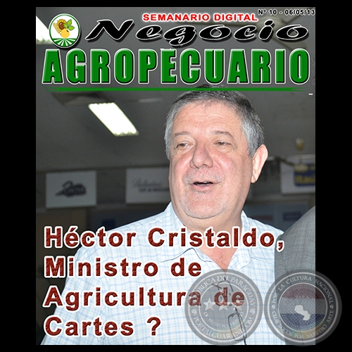 NEGOCIO AGROPECUARIO - Nº 10 - 06/05/13 - REVISTA DIGITAL