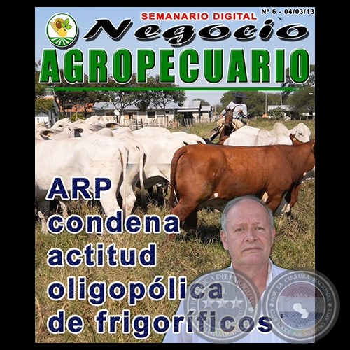 NEGOCIO AGROPECUARIO - Nº 6 - 04/03/13 - REVISTA DIGITAL