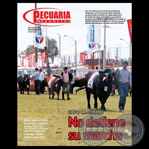 PECUARIA & NEGOCIOS - AO 10 - N 110 - SETIEMBRE 2013 - PARAGUAY