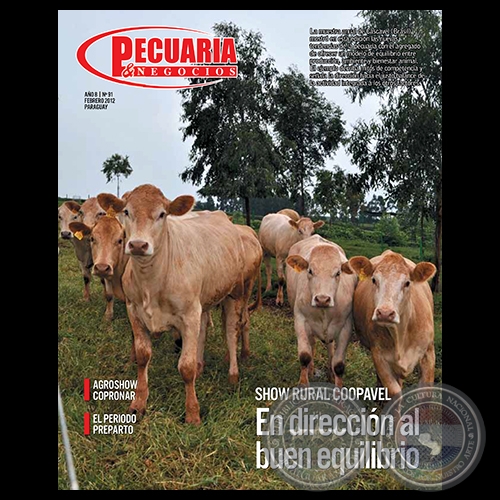 PECUARIA & NEGOCIOS - AO 8 - N 91 - REVISTA FEBRERO 2012 - PARAGUAY