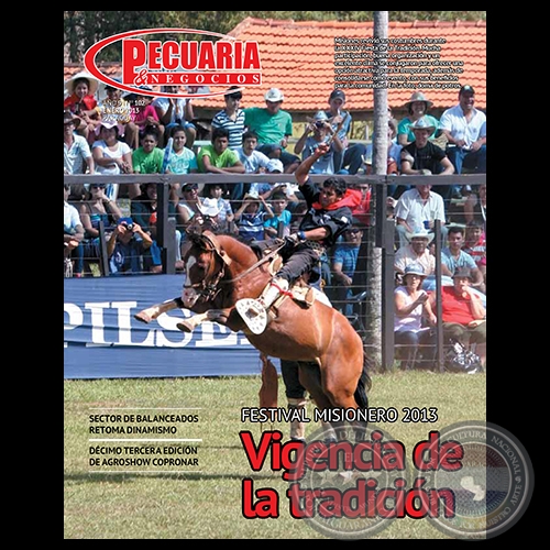 PECUARIA & NEGOCIOS - AO 9 - N 102 - REVISTA ENERO 2013 - PARAGUAY