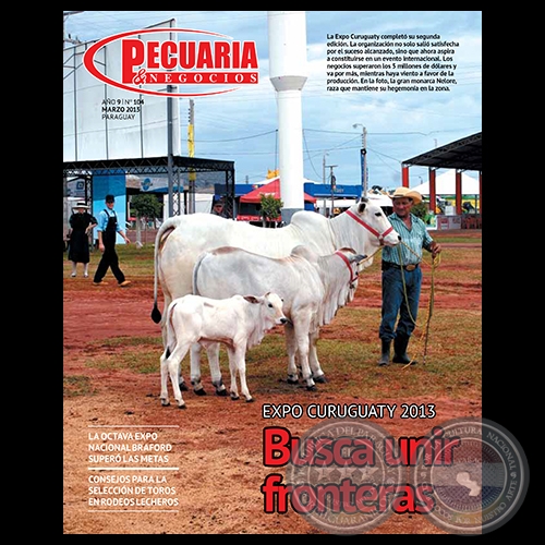PECUARIA & NEGOCIOS - AO 9 - N 104 - REVISTA MARZO 2013 - PARAGUAY