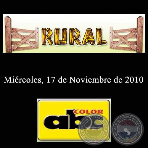 RURAL - 17 de Noviembre de 2010 - ABC COLOR