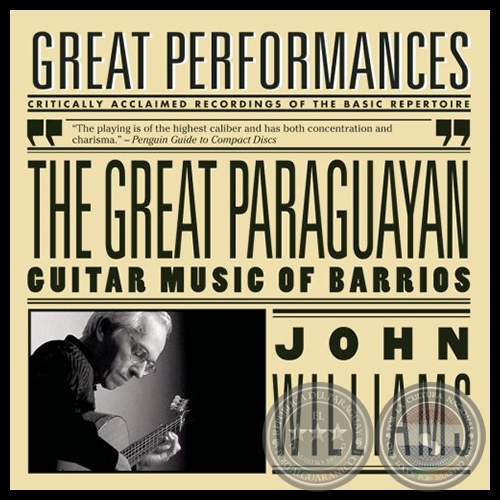 THE GREAT PARAGUAYAN - JOHN WILLIAMS - Ao 2005