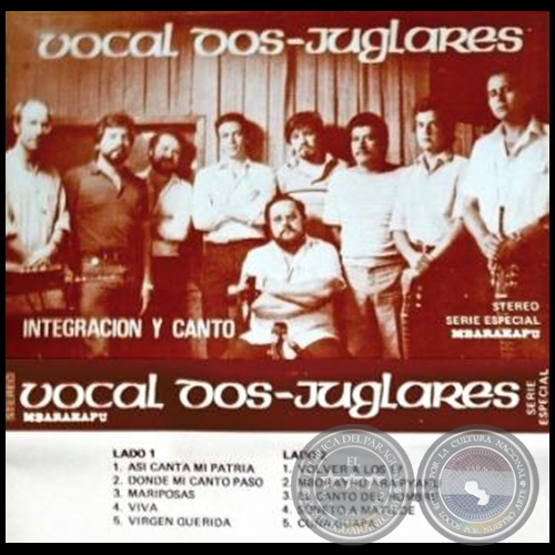INTEGRACIN Y CANTO - GRUPO VOCAL DOS Y JUGLARES - Ao 1982
