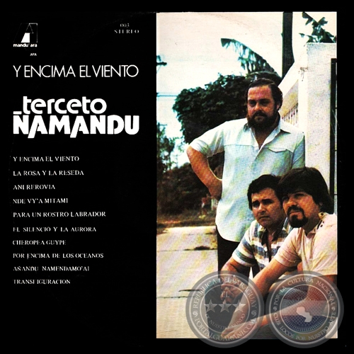 Y ENCIMA EL VIENTO - TERCETO AMANDU - Ao 1985