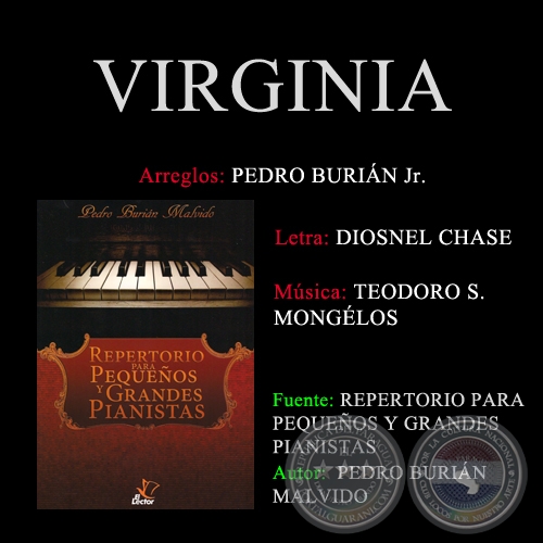  VIRGINIA - Arreglos PEDRO BURIN MALVIDO