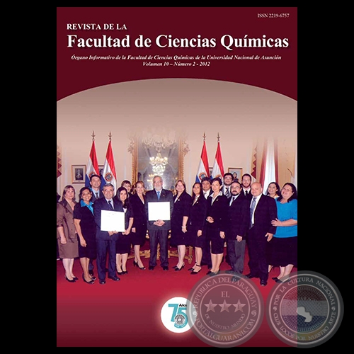 VOLUMEN 10 NMERO 2 AO 2012 - REVISTA de la FACULTAD de CIENCIAS QUMICAS