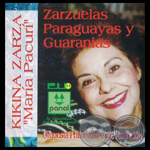 MARA PACUR - ZARZUELAS PARAGUAYAS Y GUARANIAS - KIKINA ZARZA