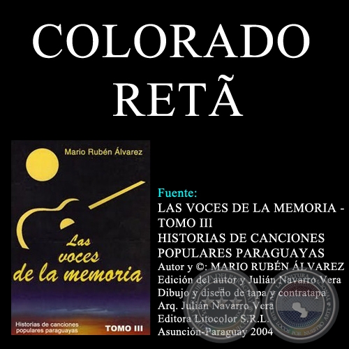 COLORADO RET -  Letra: OSVALDO SOSA CORDERO