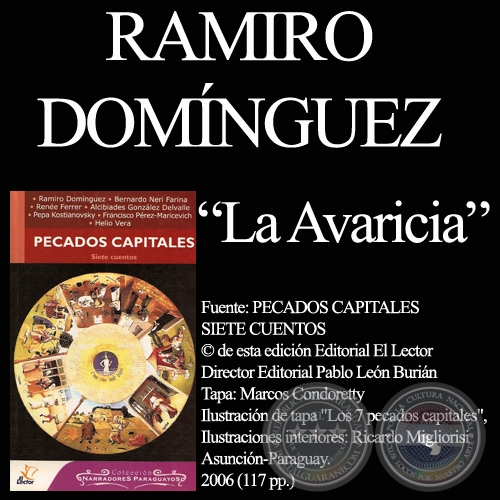 TAKATEY - AVARICIA (Cuento de RAMIRO DOMNGUEZ)