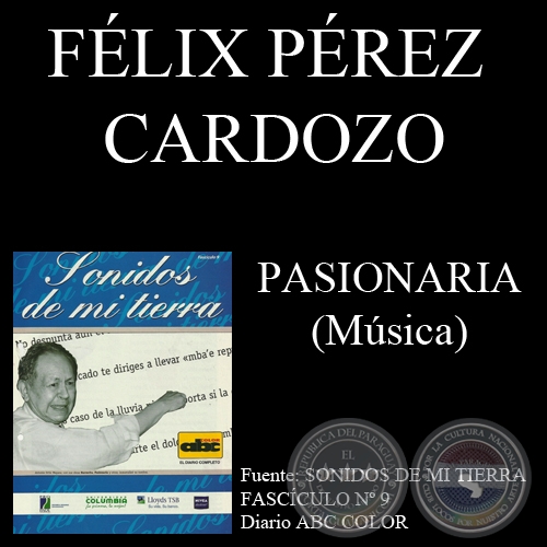 PASIONARIA - Msica: FLIX PREZ CARDOZO - Letra: ANTONIO ORTIZ MAYANS