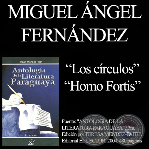 LOS CRCULOS y HOMO FORTIS (Poesas de MIGUEL A. FERNNDEZ)