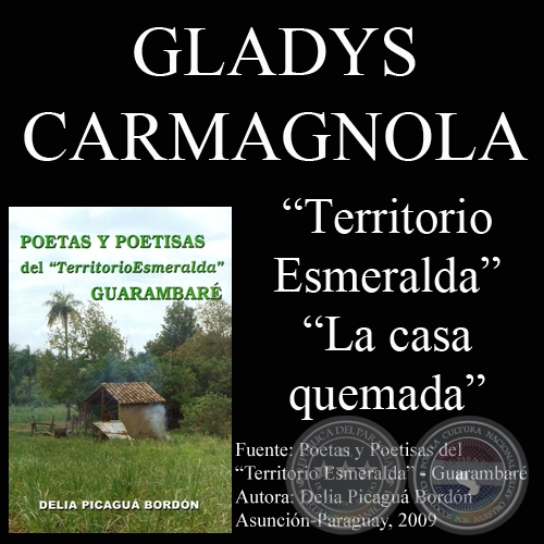 TERRITORIO ESMERALDA y poesas de GLADYS CARMAGNOLA