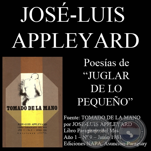 JUGLAR DE LO PEQUEO - Poesas de JOS-LUIS APPLEYARD