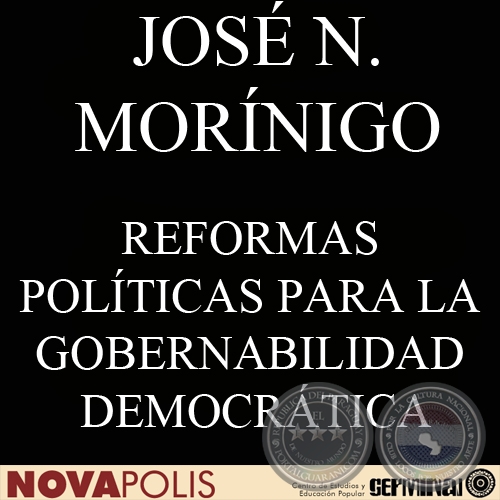 REFORMAS POLTICAS PARA LA GOBERNABILIDAD DEMOCRTICA (JOS NICOLS MORNIGO)