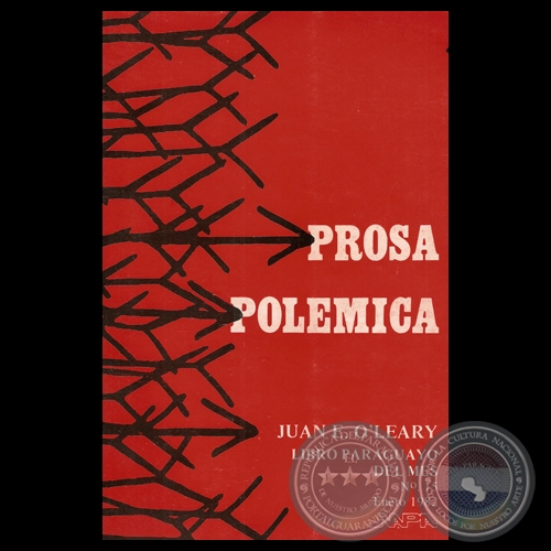 PROSA POLMICA, 1982 - Ensayos de JUAN E. OLEARY