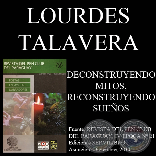 DECONSTRUYENDO MITOS, RECONSTRUYENDO SUEOS - Ensayo de LOURDES TALAVERA