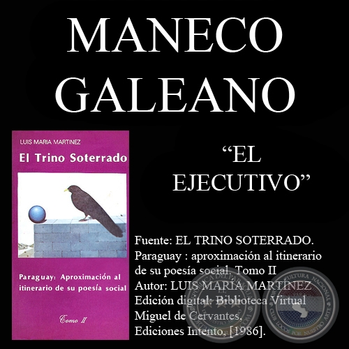 EL EJECUTIVO - Letra de MANECO GALEANO