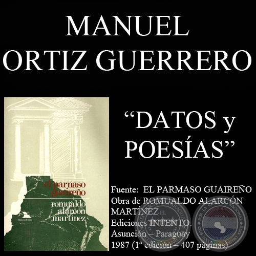 POESAS DE MANUEL ORTIZ GUERRERO (1899-1933)
