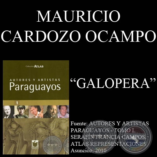 GALOPERA - Letra y Msica: MAURICIO CARDOZO OCAMPO