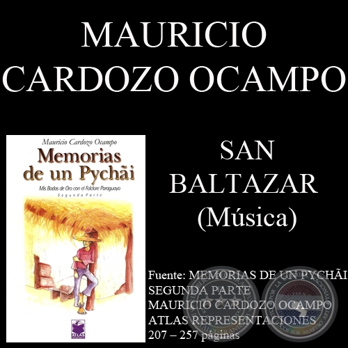 SAN BALTAZAR - Msica: MAURICIO CARDOZO OCAMPO - Letra: HIPLITO SNCHEZ QUELL
