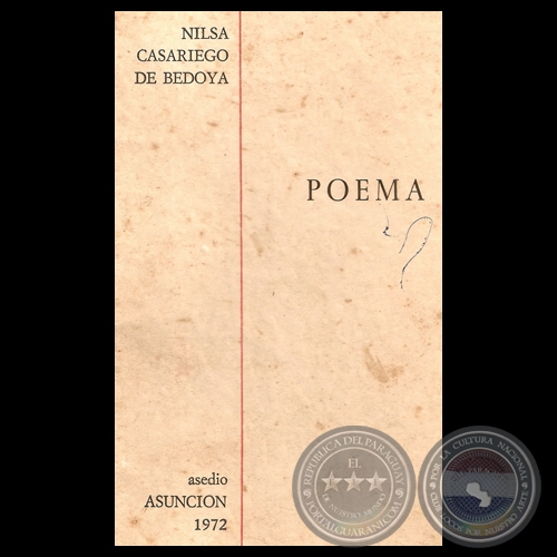 POEMA, 1972 - NILSA CASARIEGO