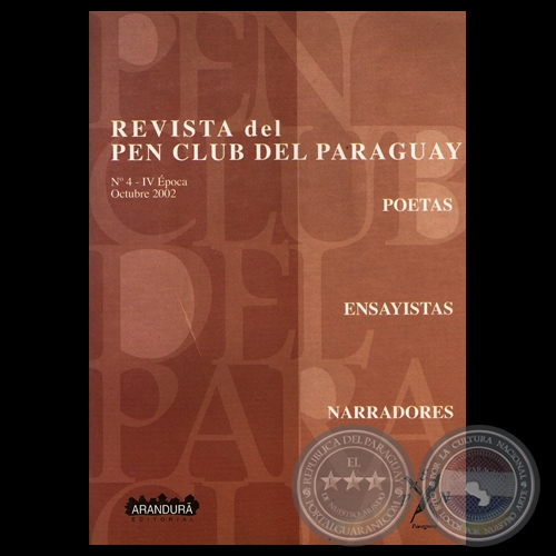 IV POCA - N 04 / OCTUBRE 2002 -  REVISTA DEL PEN CLUB DEL PARAGUAY