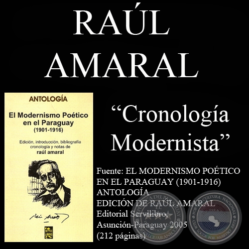 CRONOLOGA MODERNISTA (1888  1916) - Por RAL AMARAL