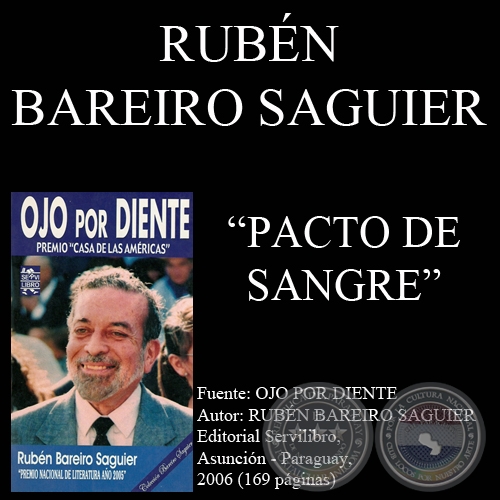 PACTO DE SANGRE (Cuento de RUBN BAREIRO SAGUIER)