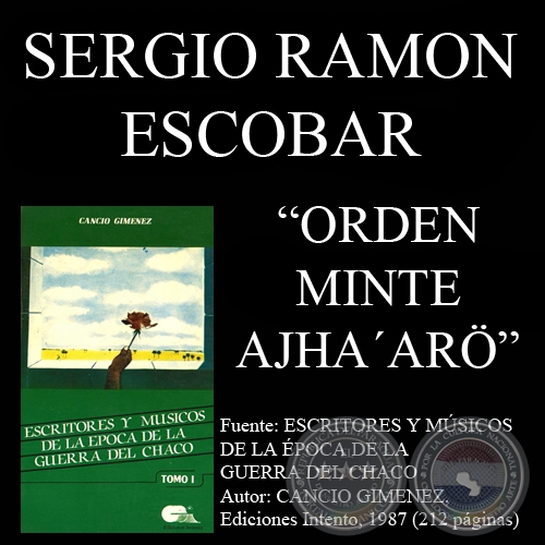 ORDEN MINTE AJHAAR (Poesa de SERGIO RAMN ESCOBAR)