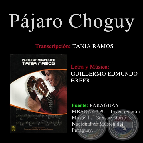 PJARO CHOGUY - Transcripcin por TANIA RAMOS