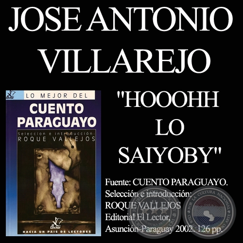 HOOOHH LO SAIYOBY - Cuento de JOS ANTONIO VILLAREJO