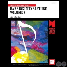 BARRIOS IN TABLATURE - Volumen Dos - Por RICO STOVER - Ao 1999
