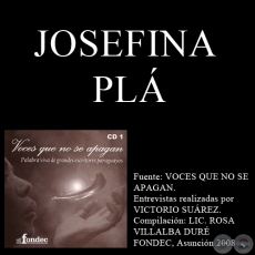 VOCES QUE NO SE APAGAN - JOSEFINA PL