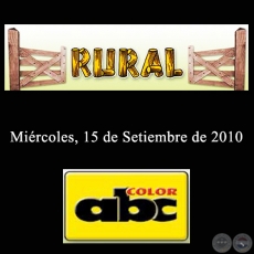 RURAL - 15 de Setiembre de 2010 - ABC COLOR