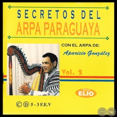 SECRETOS DEL ARPA PARAGUAYA - Volumen 2 - APARICIO GONZLEZ - Ao 1992