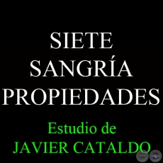 SIETE SANGRÍA - PROPIEDADES - Estudio de JAVIER CATALDO