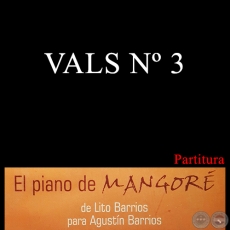 VALS N 3 - PARTITURA PARA PIANO