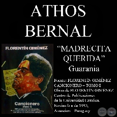 MADRECITA QUERIDA - Guarania, letra de ATHOS BERNAL